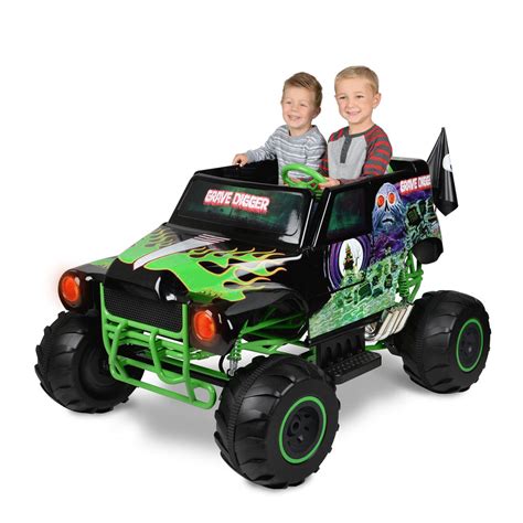 mini grave digger body|24v power wheels grave digger.